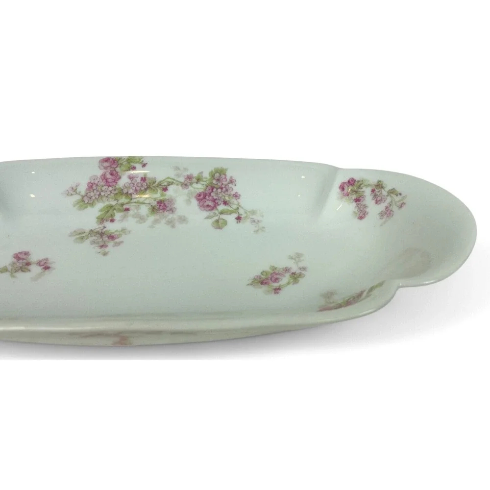Antique Haviland Co Limoges Relish Celery Dish 12